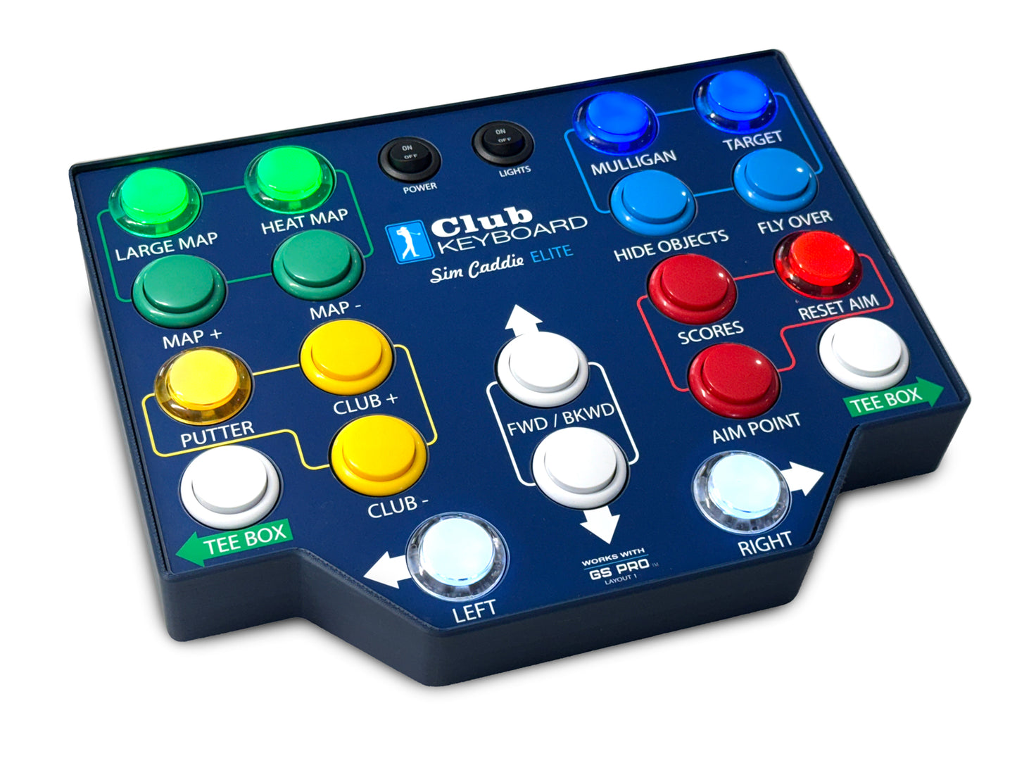 Elite 20 Button - GS Pro