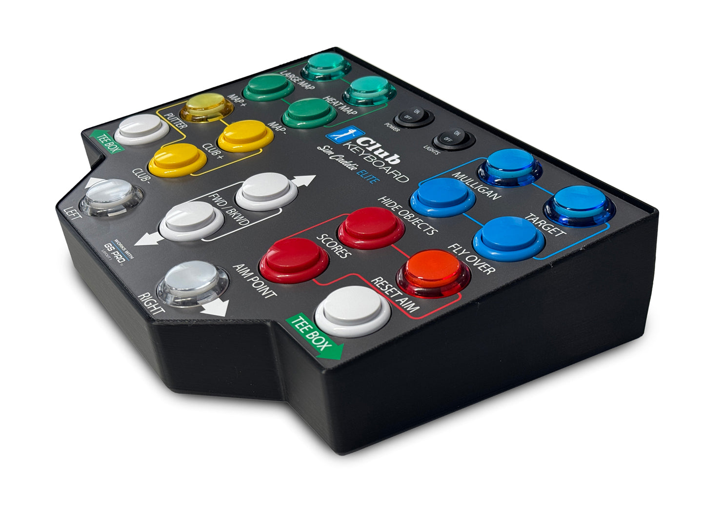 Elite 20 Button - GS Pro