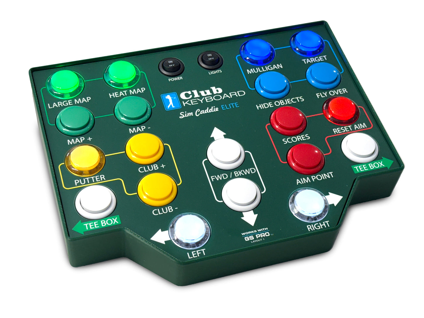 Elite 20 Button - GS Pro