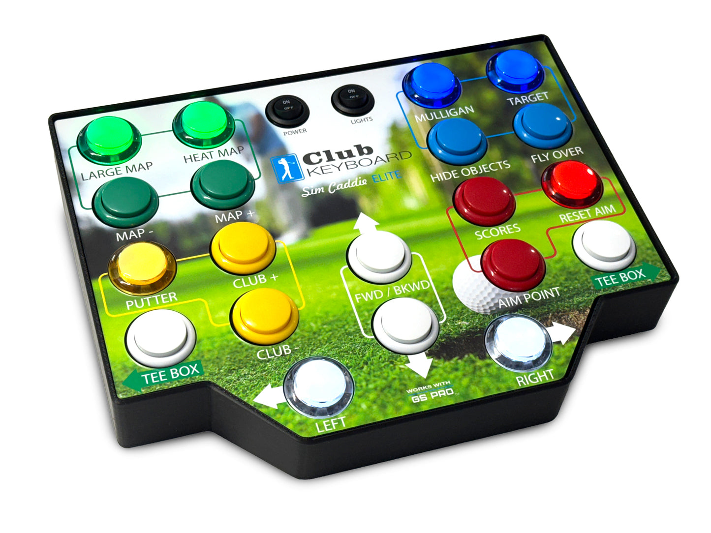 Elite 20 Button - GS Pro