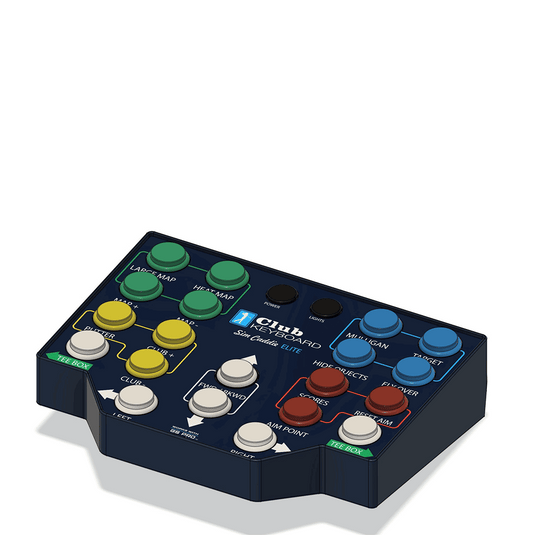 Golf Control Box Golf Simulator Control Box Control GS Pro and TGC 2019 – Club Keyboard